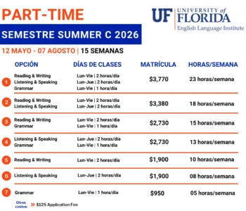 PART TIME SUMMER C 2026